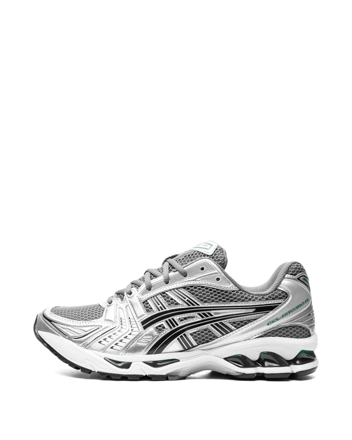 ASICS GEL-Kayano 14 unisex trainers in Grey Silver Green