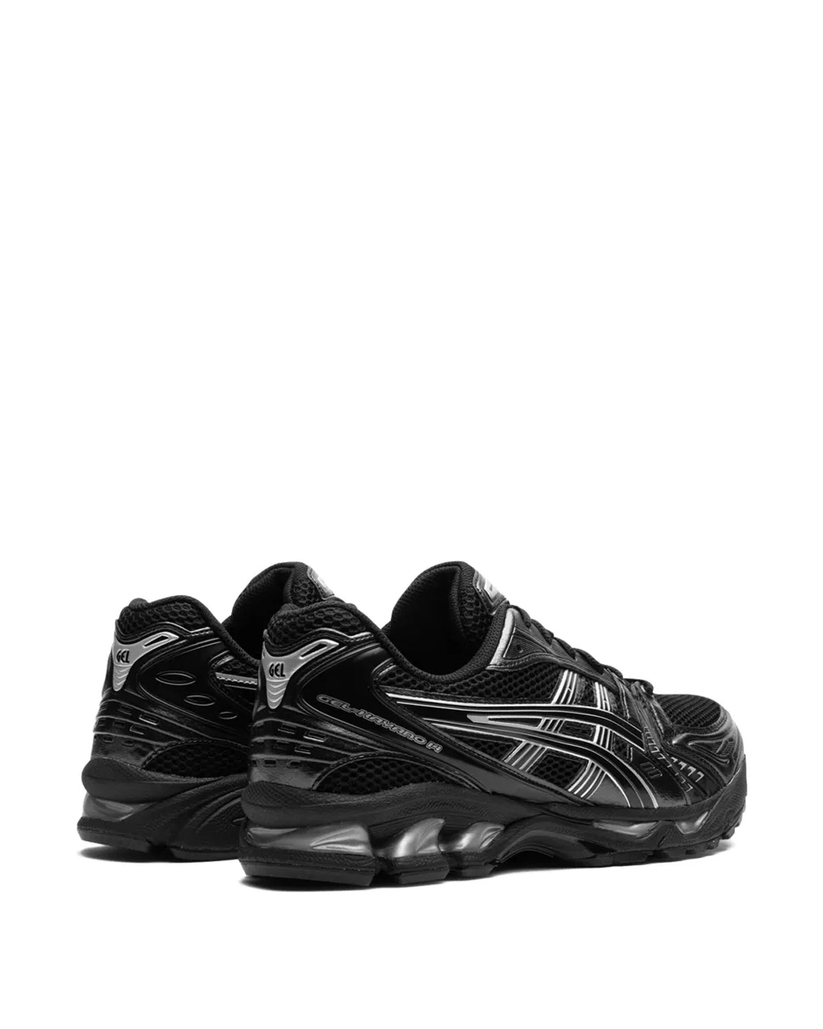 ASICS GEL-Kayano 14 unisex trainers in Black Silver