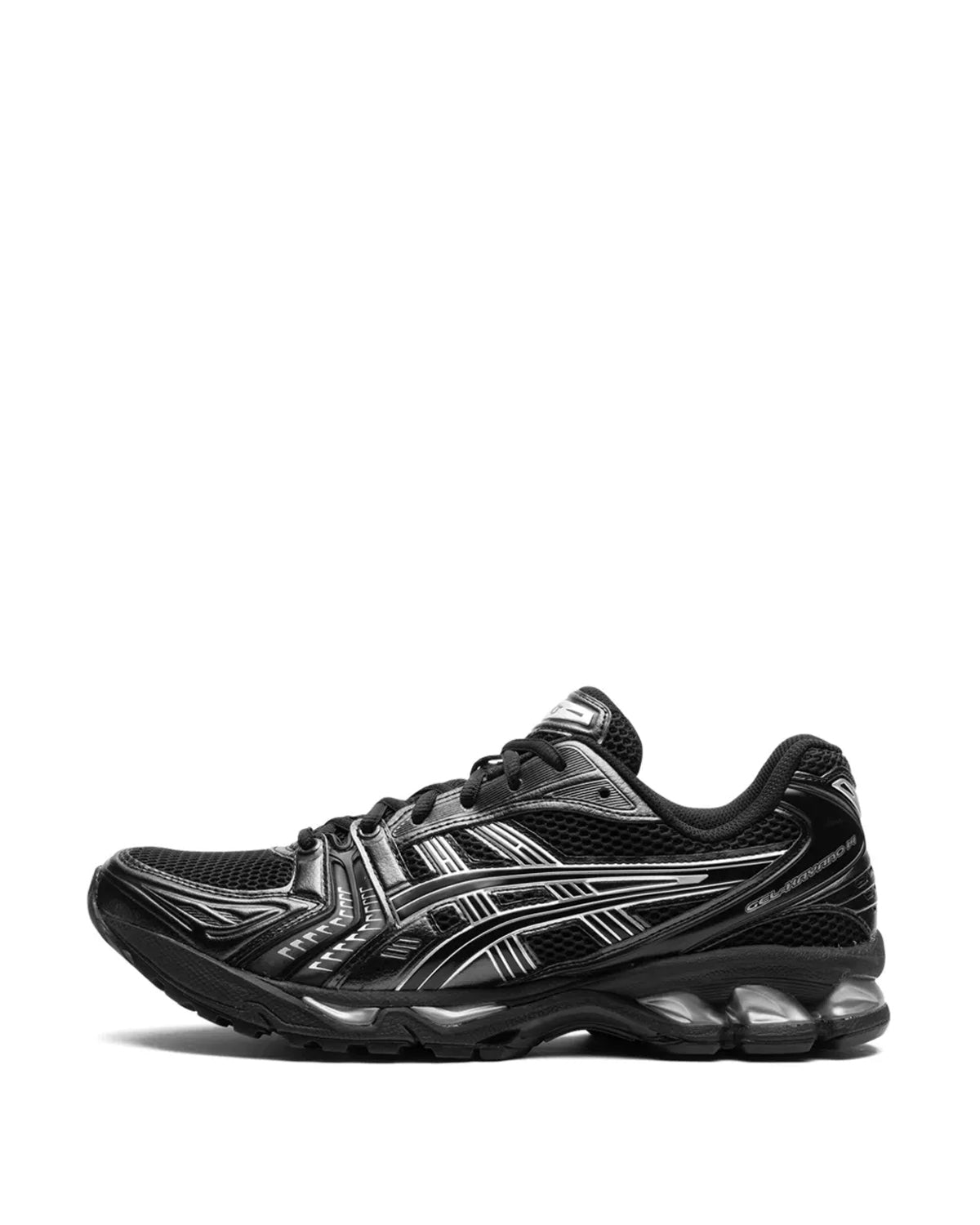 ASICS GEL-Kayano 14 unisex trainers in Black Silver