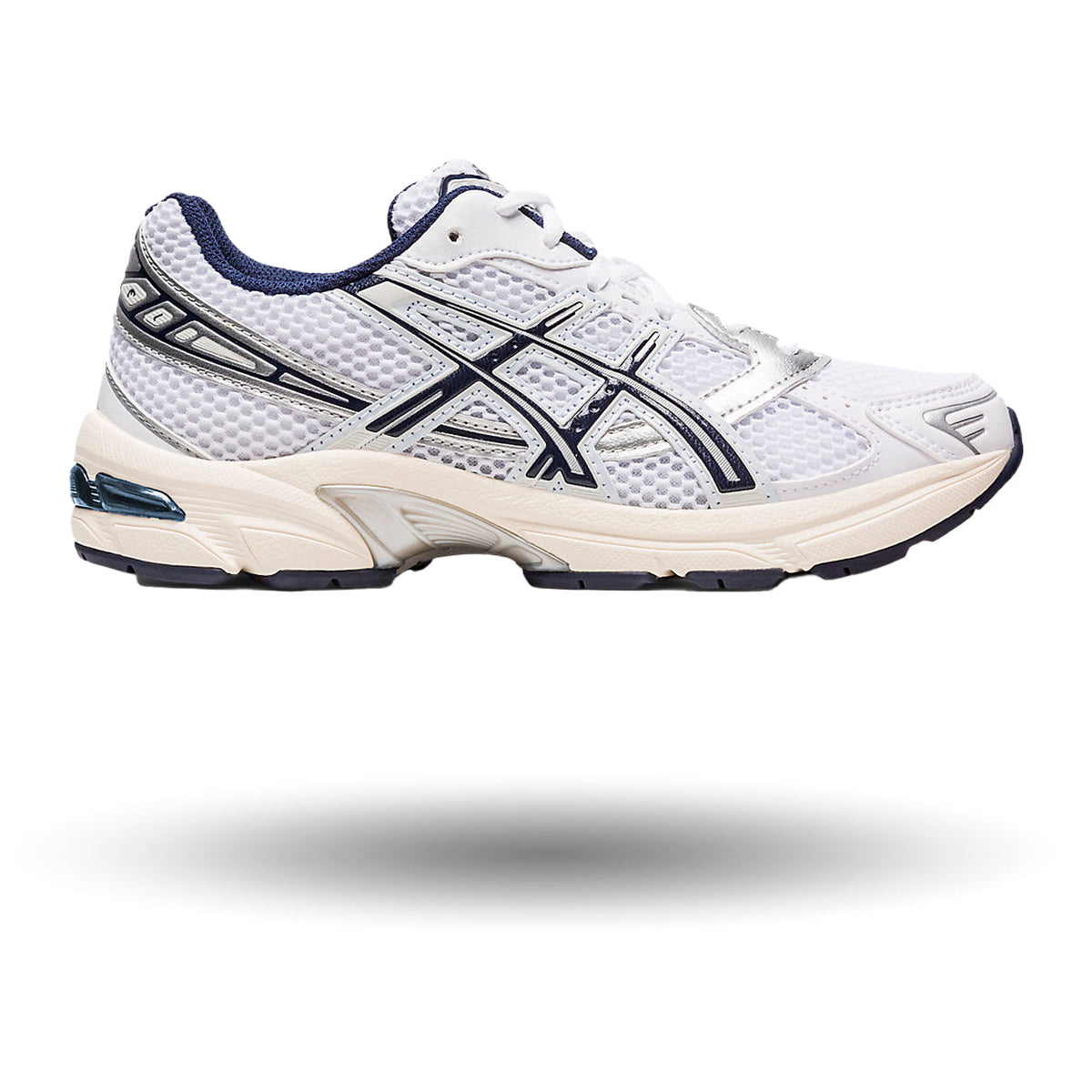 ASICS GEL-1130 women’s trainers in White Navy