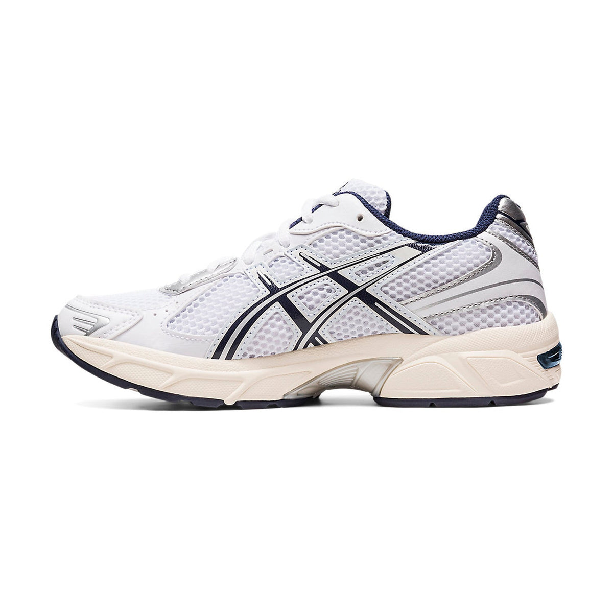 ASICS GEL-1130 women’s trainers in White Navy