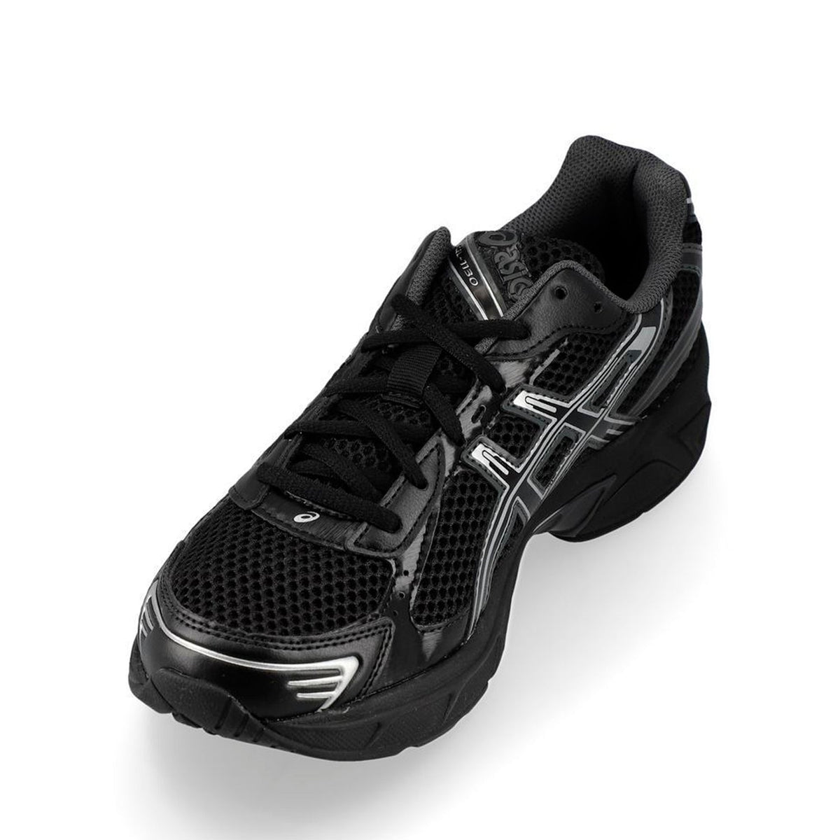 ASICS GEL-1130 women’s trainers in Black Silver