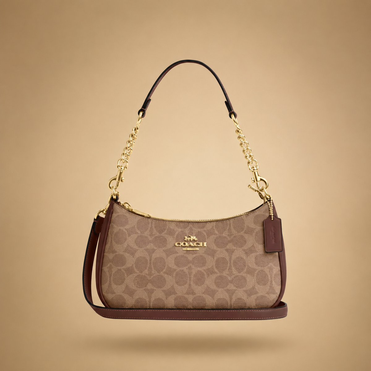 Coach Teri Shoulder Bag in Signature Canvas