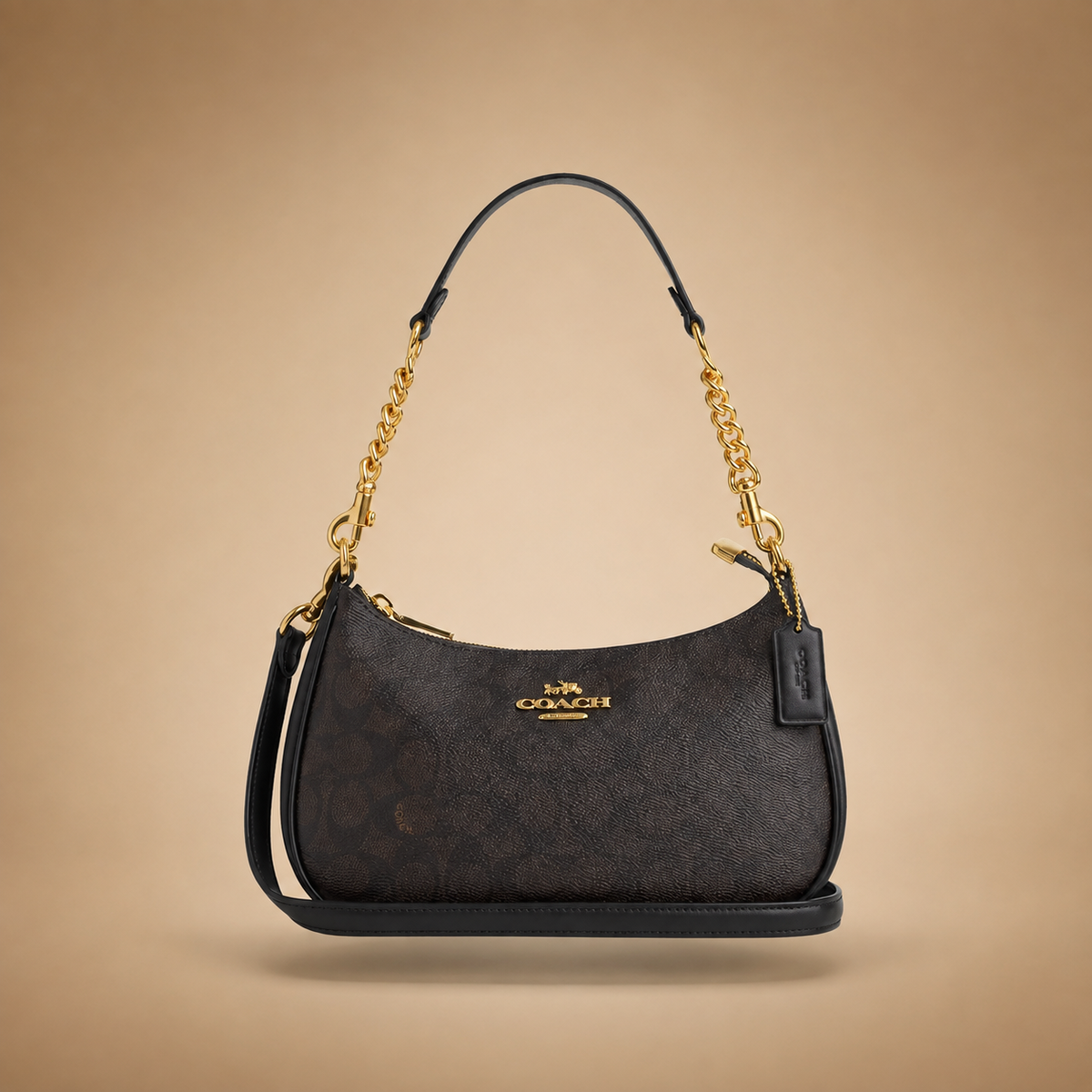 Coach Teri Shoulder Bag in Signature Canvas