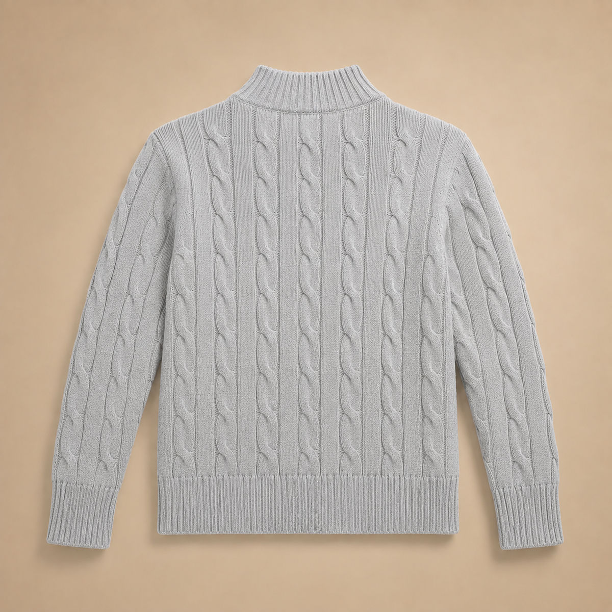 Polo Ralph Lauren Women’s Cable-Knit Cotton Jumper – Zip Neck