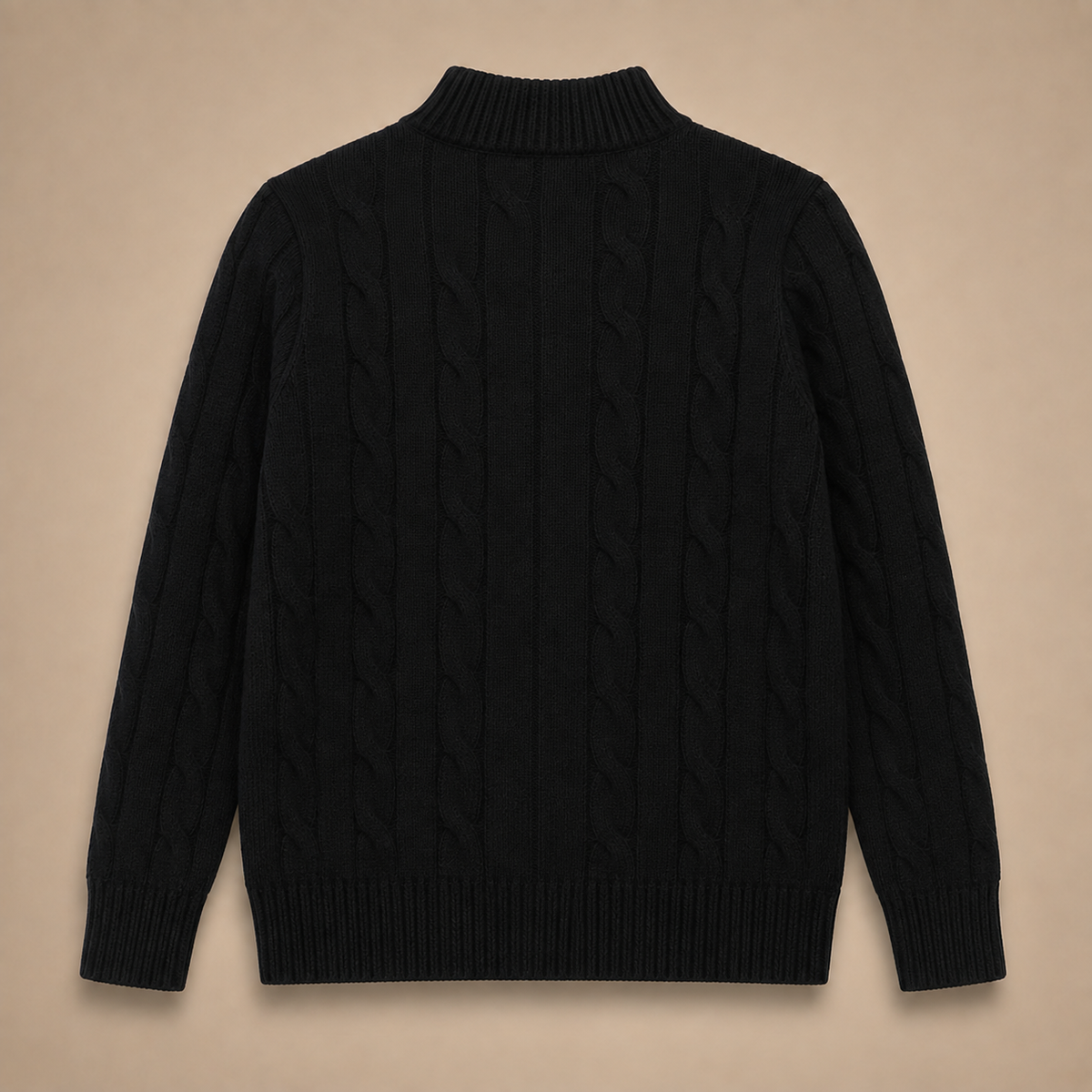 Polo Ralph Lauren Women’s Cable-Knit Cotton Jumper – Zip Neck