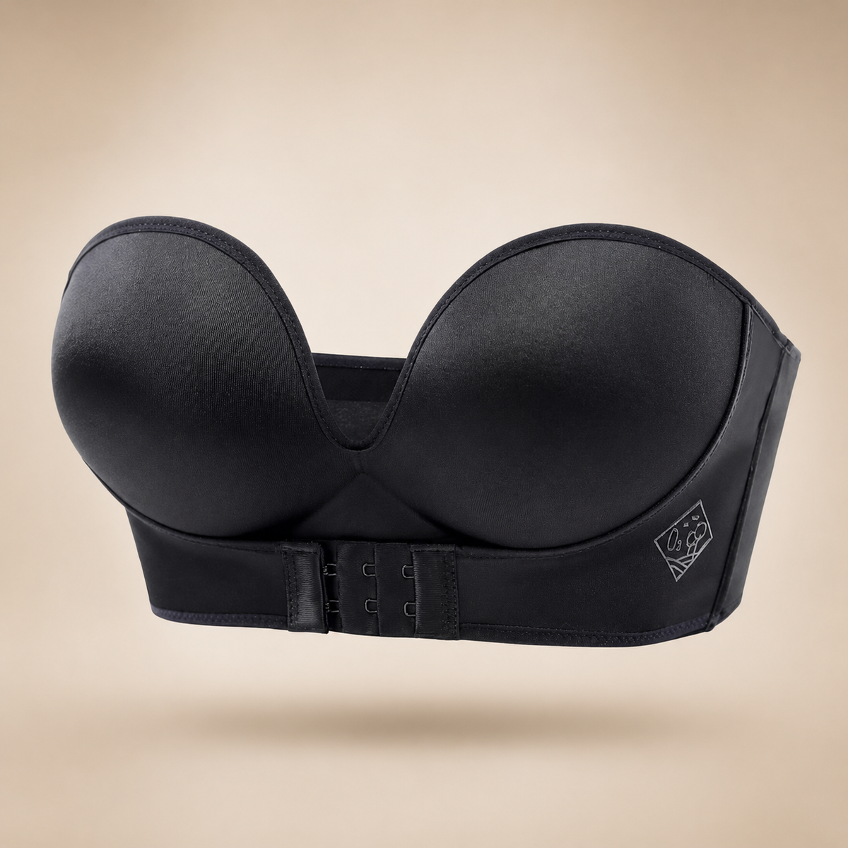 Strapless Front-Closure Wireless Bra