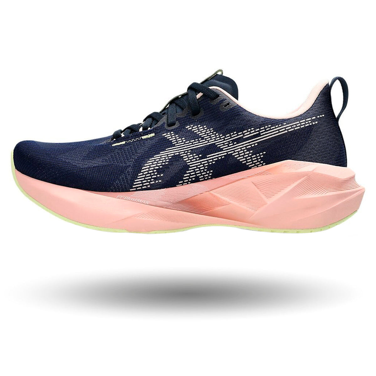 ASICS Novablast 5 women’s running shoes in Navy Pink