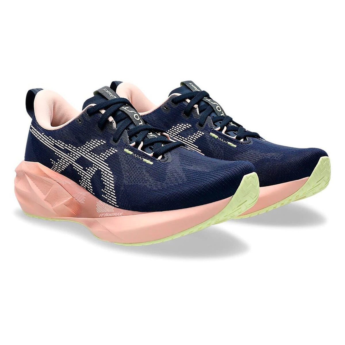 ASICS Novablast 5 women’s running shoes in Navy Pink