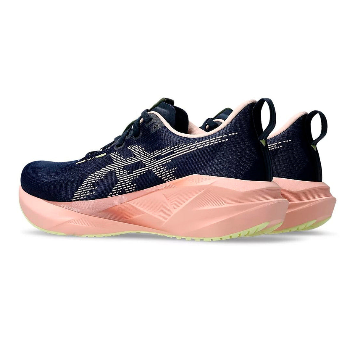 ASICS Novablast 5 women’s running shoes in Navy Pink