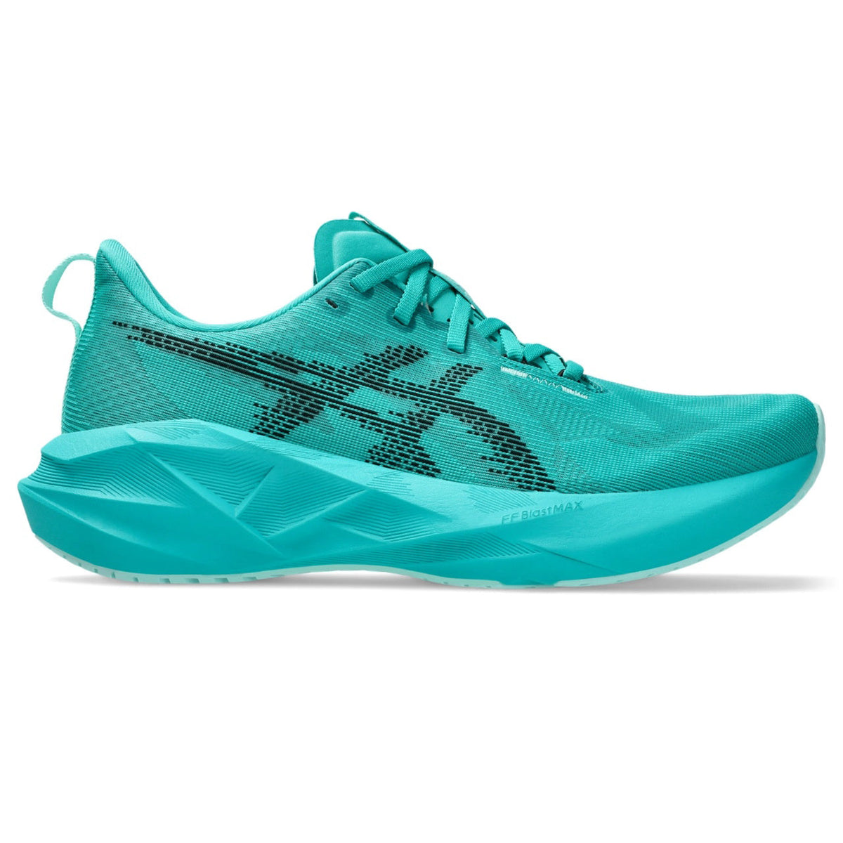 ASICS Novablast 5 women’s running shoes in Teal Green