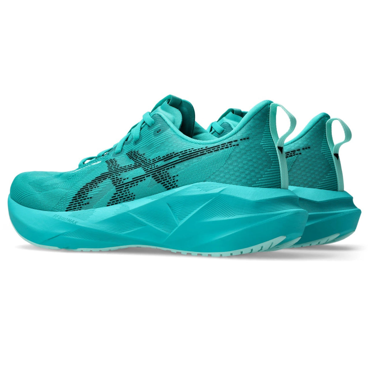 ASICS Novablast 5 women’s running shoes in Teal Green