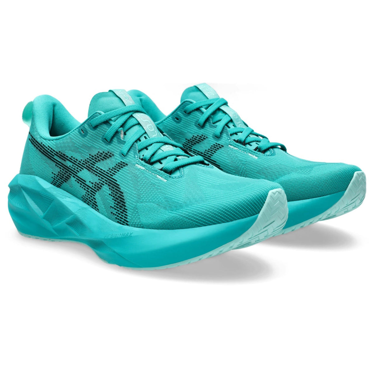 ASICS Novablast 5 women’s running shoes in Teal Green