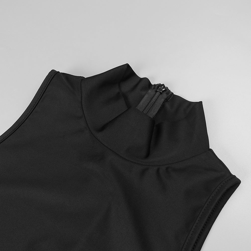 Women's Backless Halter Maxi Dress for Evening Party & Vacation