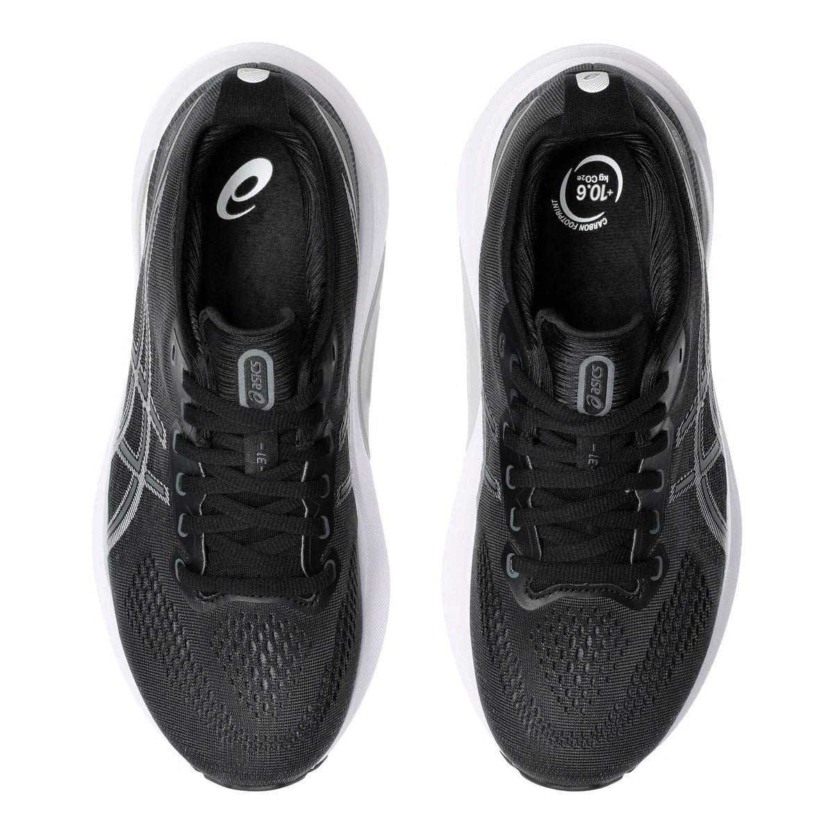 ASICS GEL-Kayano 31 women’s running shoes in Black White
