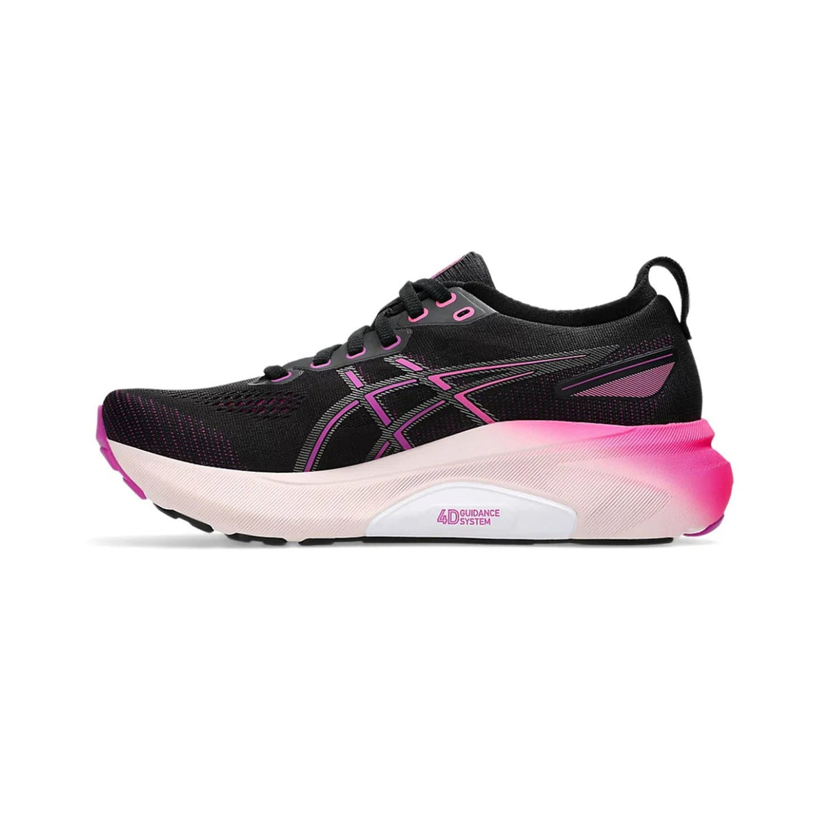 ASICS GEL-Kayano 31 women’s running shoes in Black Purple