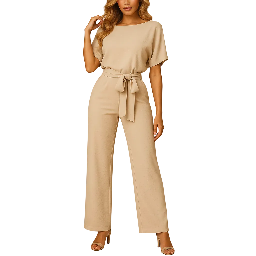 Navy blue Amelia elegant jumpsuit