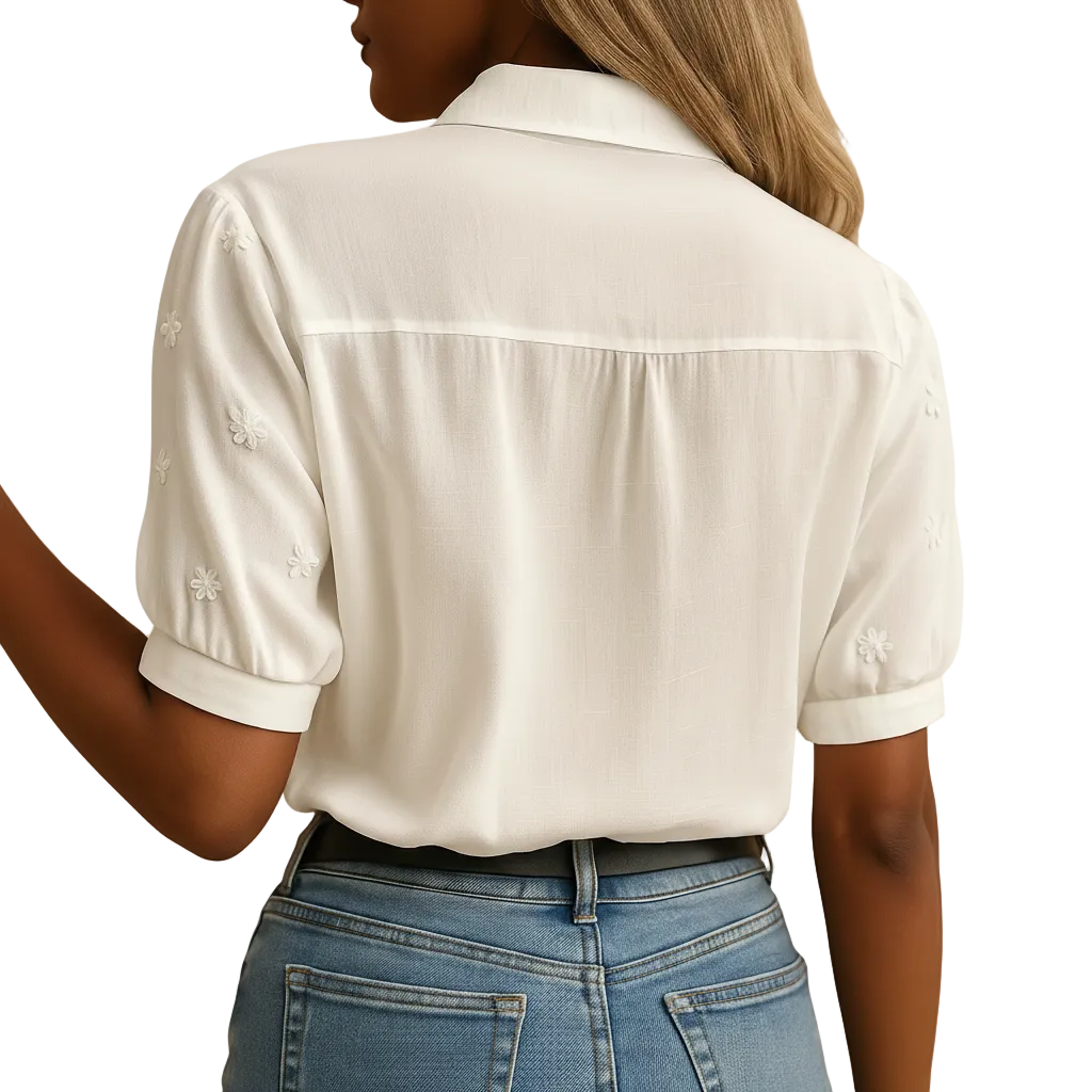 Lightweight breathable fabric Amelia blouse