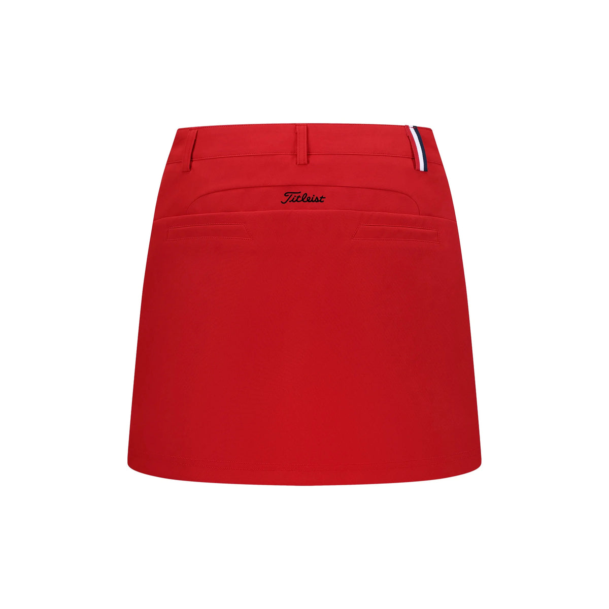 Titleist Tour-Fit high-waisted women's golf skirt with inner compression shorts