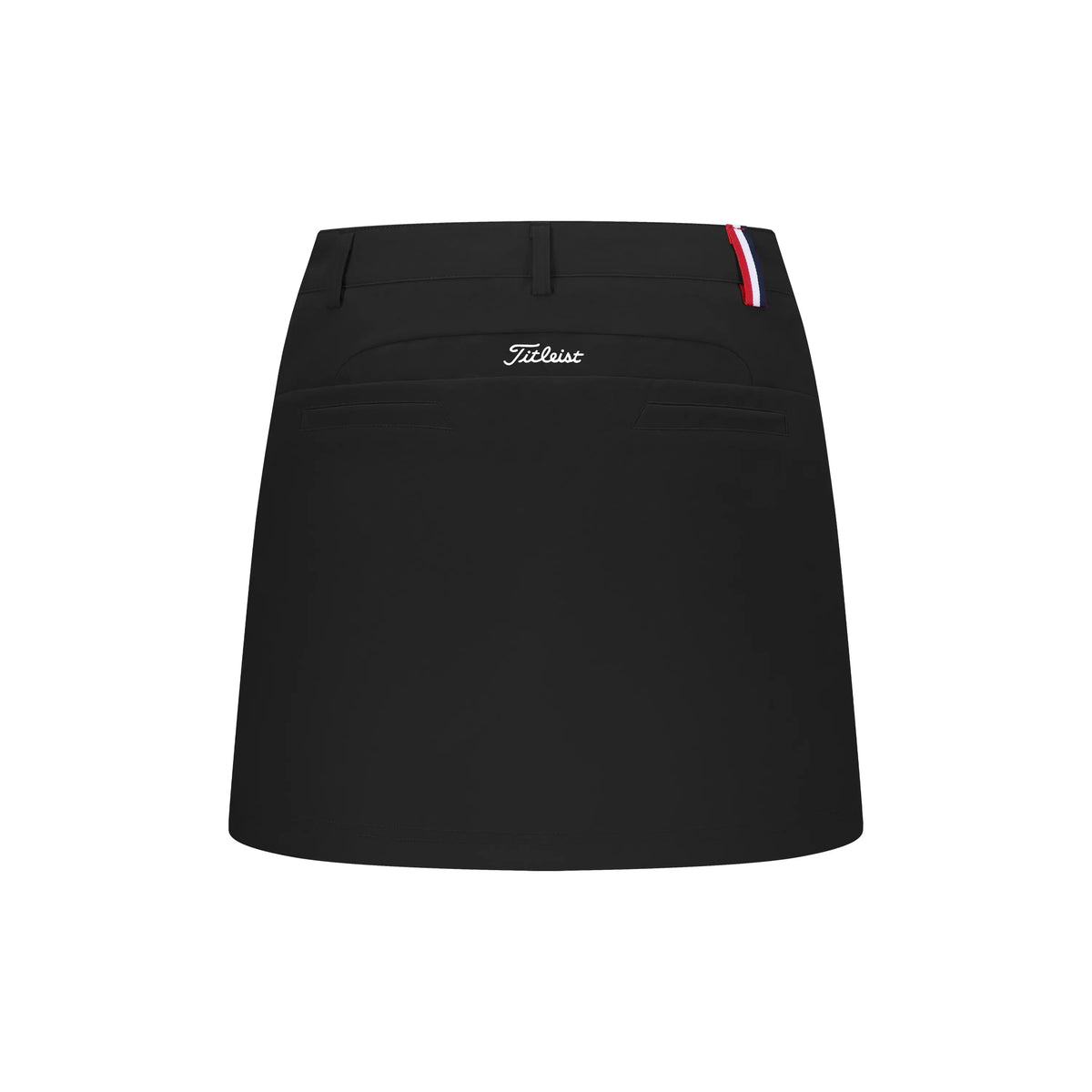 Titleist Tour-Fit high-waisted women's golf skirt with inner compression shorts