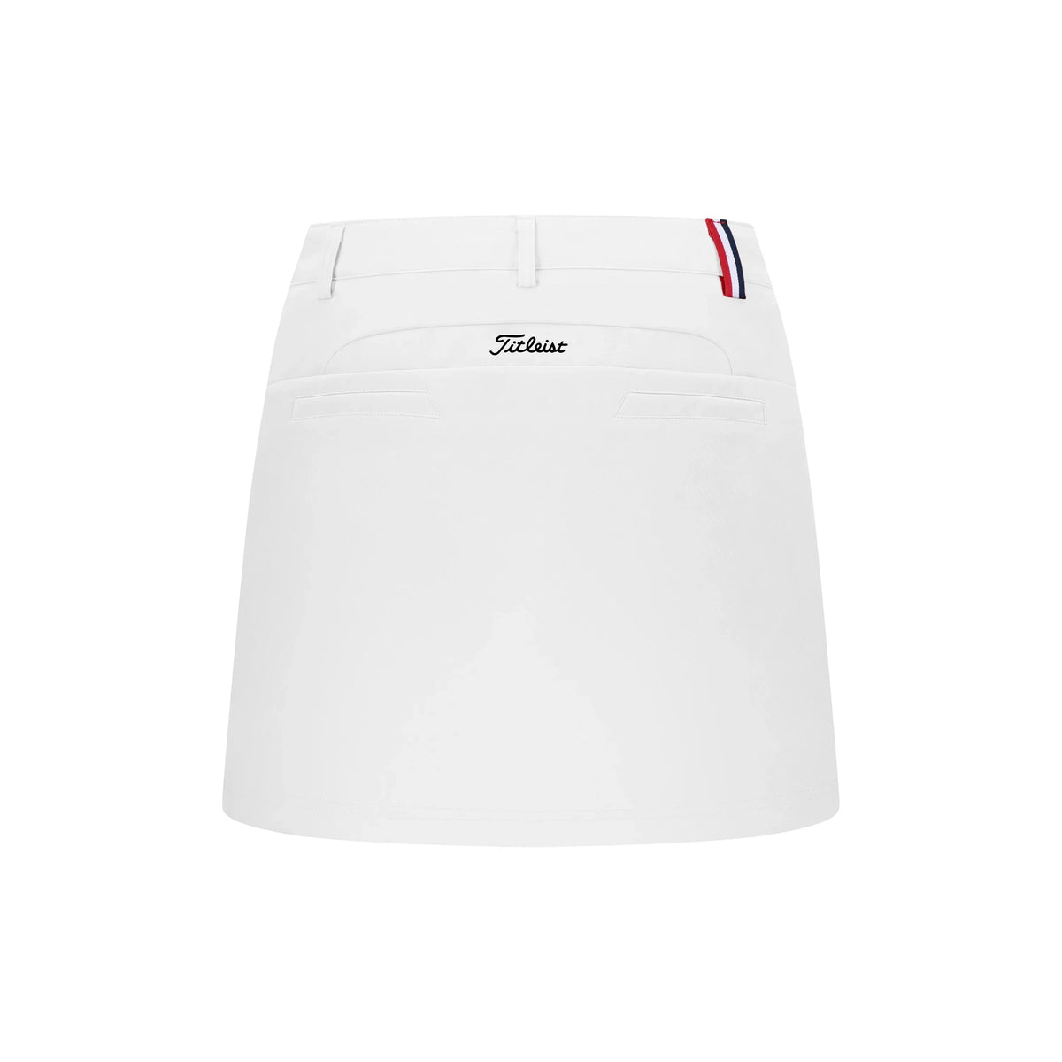 Titleist Tour-Fit high-waisted women's golf skirt with inner compression shorts