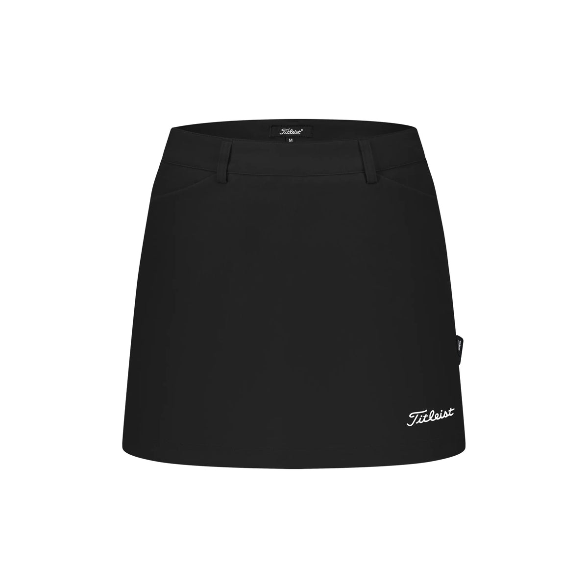 Titleist Tour-Fit high-waisted women's golf skirt with inner compression shorts